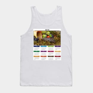 wild house mouse  in a apple Tank Top